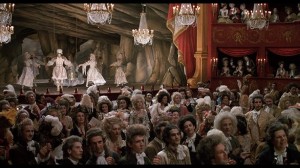 Jefferson in Paris, released in 1995, featured Neoclassical interiors in the Royal Court of Louis XVI.