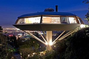 John Lautner’s Chemosphere House comes out of the Schindler tradition.