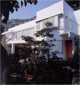 Eileen Gray’s famous E1027 house on the southern coast of France