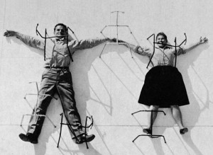 Charles and Ray Eames. Photo courtesy of The Red List.