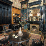 A Victorian-style Moorish smoking room, found in the Brooklyn Museum of Art