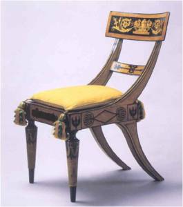  John and Hugh Finlay side chair, 1815-30, Metropolitan Museum of Art, New York