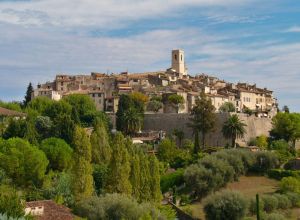 The lovely village of St. Paul de Vence