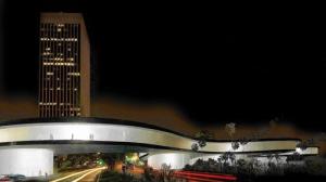 The proposed “inkblot design” for a new Los Angeles County Museum of Art.