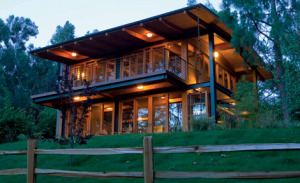 Sorensen-designed Eco Retreat in Malibu. (Photo by Jason Wolcott)