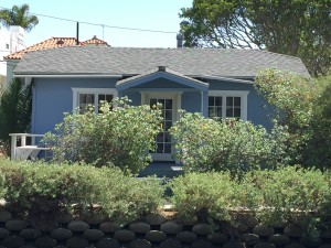 This cute cottage is typical of the original homes lining the canals