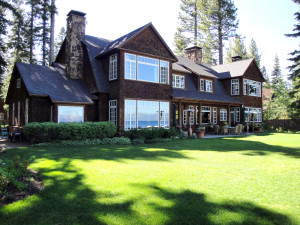Gary Gibson designed interiors for this beautiful Lake Tahoe home. (Photo by Gary Gibson)