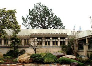 The Hollyhock House was Wright’s first in California. It has been nominated for UNESCO World Heritage Site status