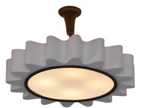 A Ceiling Burst Royere style lighting fixture