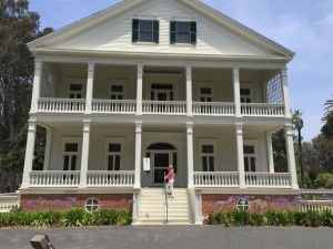 The elegant Banning House, a rare Southern California example of Greek Revival architecture, is included in my tours of San Pedro