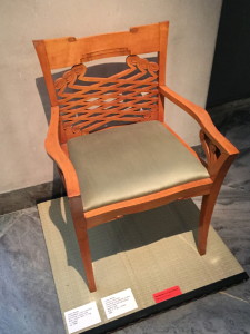 Japanese influence in Johan Rohde’s armchair is clearly evident