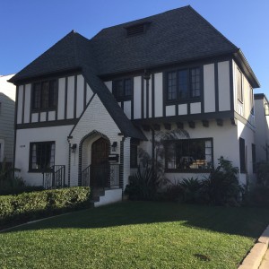 House 3 – The owners of this English Tudor Revival house have kept original elements such as the wood casings around the windows