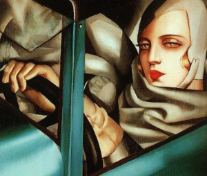 : Gerda’s paintings remind me of those by Tamara de Lempicka, another woman artist who found fame in Paris in the 20s